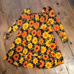Gymboree Sunflower Delight Dress - Orange and Yellow